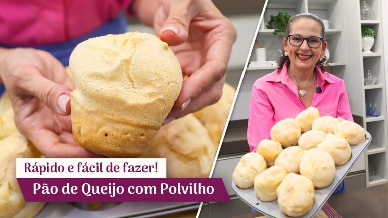 Pão de Queijo de Liquidificador Fácil e Rápido que Rende Muito