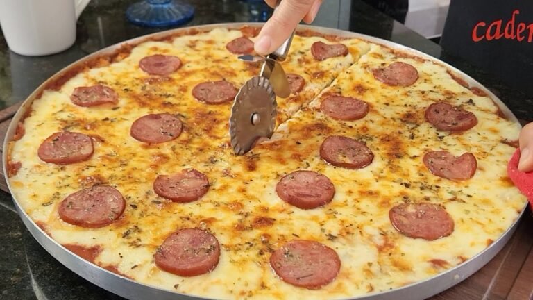 Pizza de Batata com Ovos: Receita Fácil, Rápida e Sem Trigo