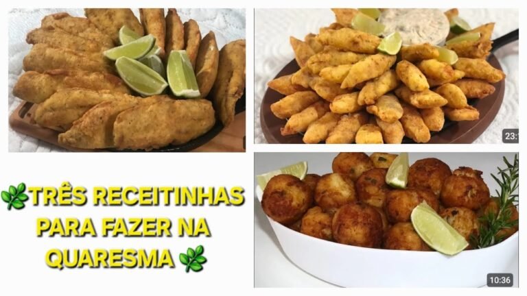 Receitas de Peixe na Quaresma: Sardinha Empanada, Tilápia Frita e Bolinho de Bacalhau Prático