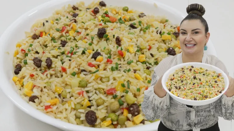 Arroz à Grega de Natal: Colorido, Soltinho e Fácil