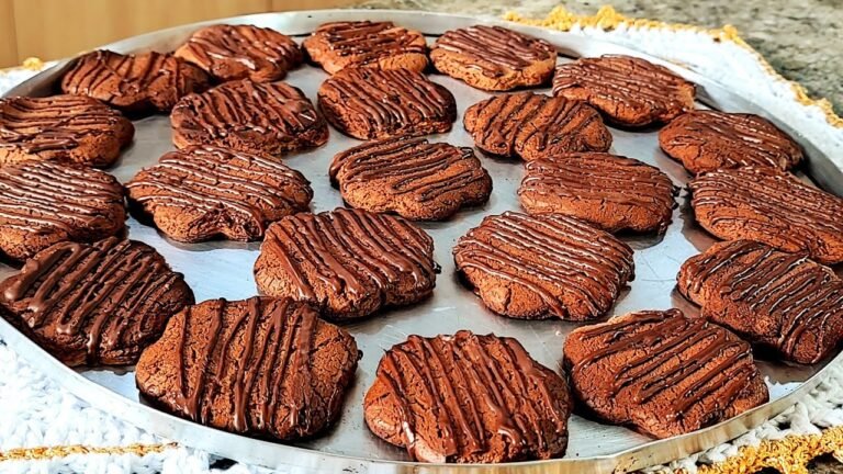 Biscoitinho de Chocolate Sem Trigo: Receita Fácil para o Café da Manhã