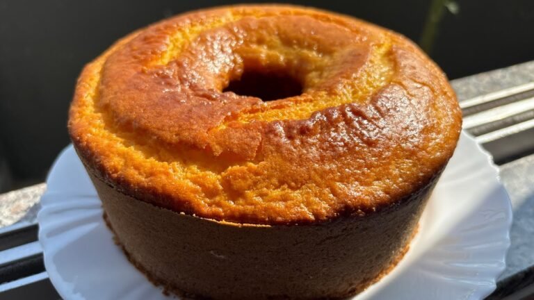 Bolo Algodão Sem Trigo: Fofinho, Rápido e Sem Liquidificador