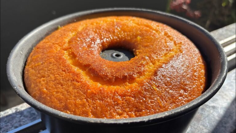 Bolo de Fubá com Laranja Fofinho e Fácil: Receita Caseira Perfeita para o Café