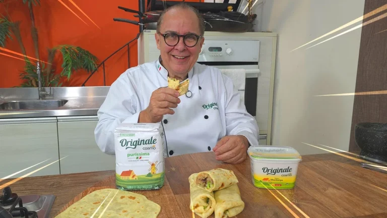 Burrito Mexicano com Massa Caseira Artesanal