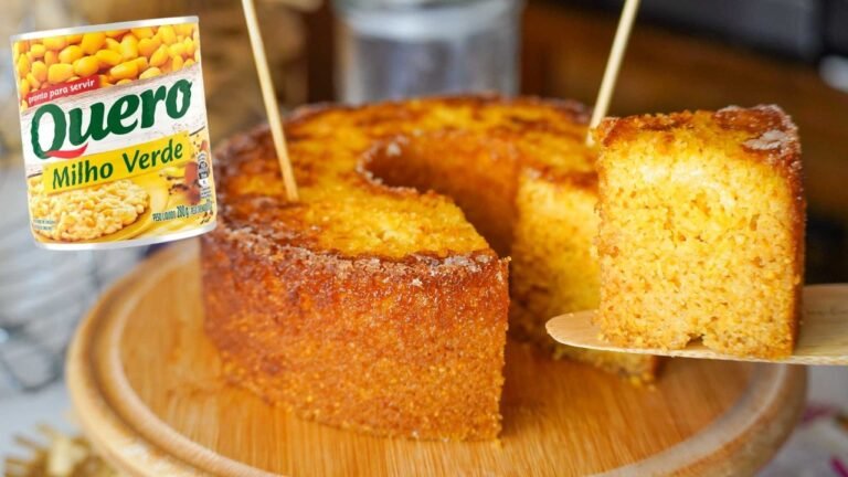 Como Fazer Bolo de Milho de Latinha Sem Farinha de Trigo: Fácil, Rápido e Fofinho