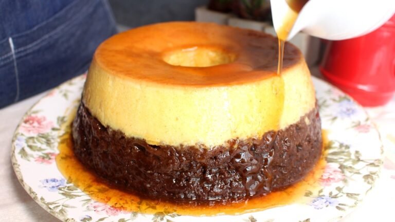 Como Fazer Bolo Pudim de Chocolate com Calda Perfeita e Textura Irresistível