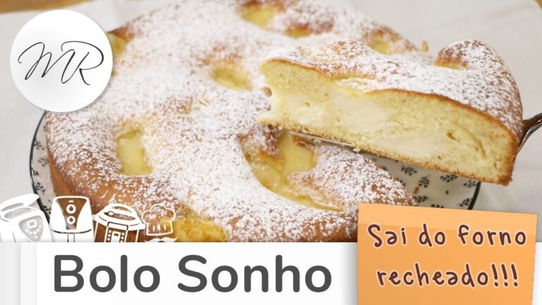 Bolo Sonho Recheado