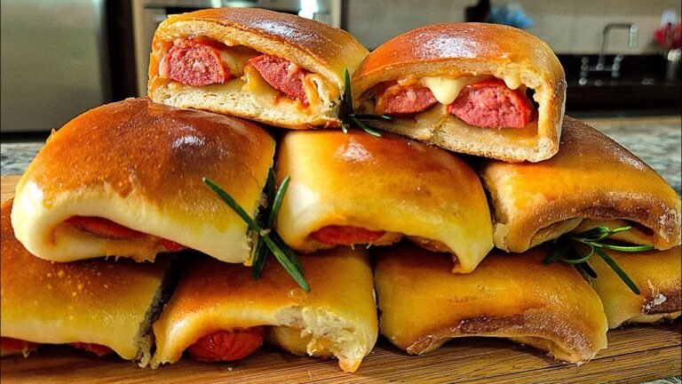Como Fazer Enroladinho de Salsicha Caseiro: Doguinho Salgado, Econômico e Muito Saboroso