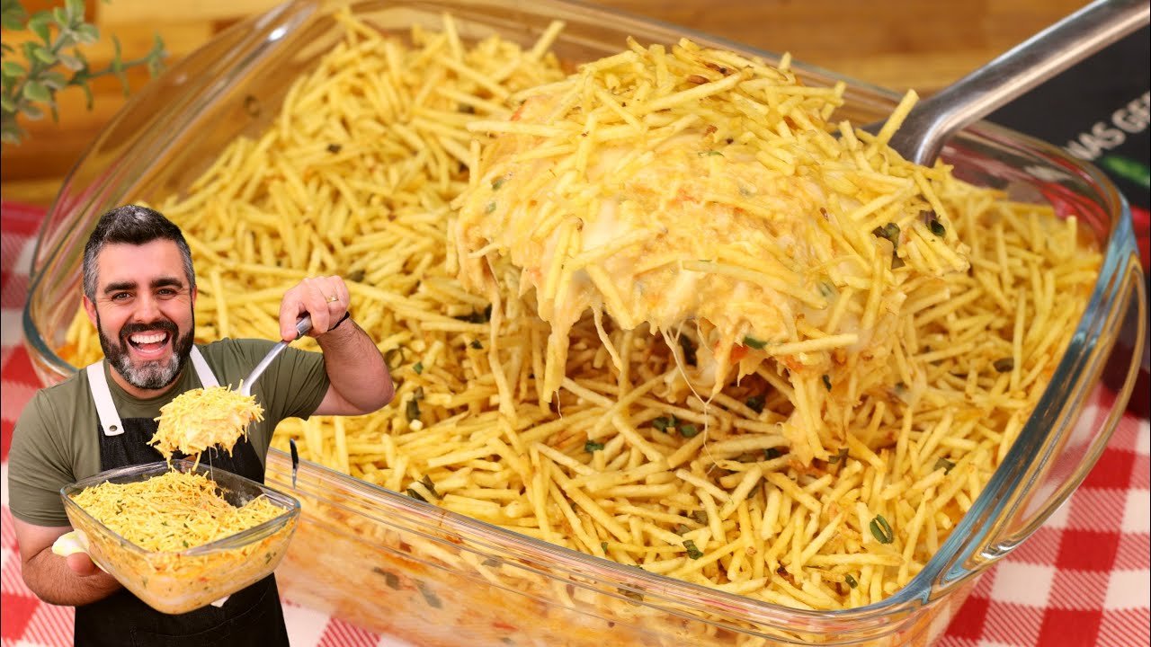 Como Fazer Fricassê de Frango Super Cremoso e Fácil 