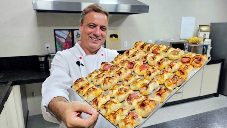 Como Fazer Mais de 40 Salgados Assados com Pouco Dinheiro e Massa Econômica