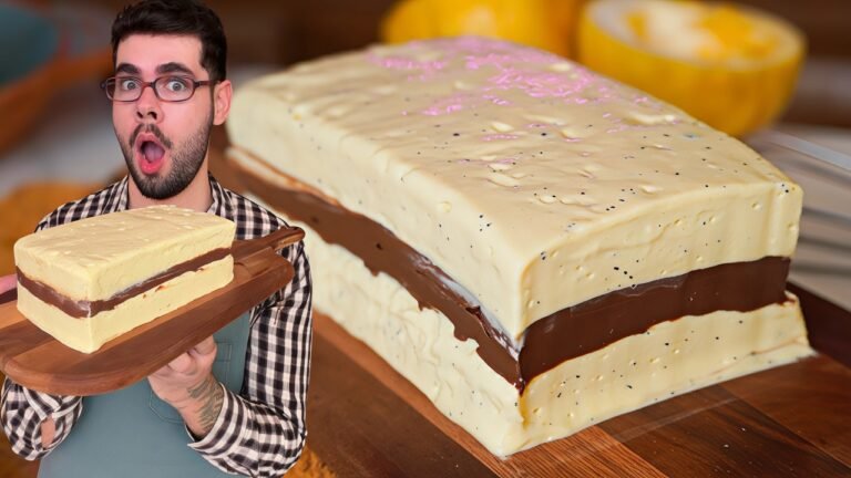Como Fazer Mousse de Maracujá de Corte com Chocolate Super Cremoso e Sem Gelatina