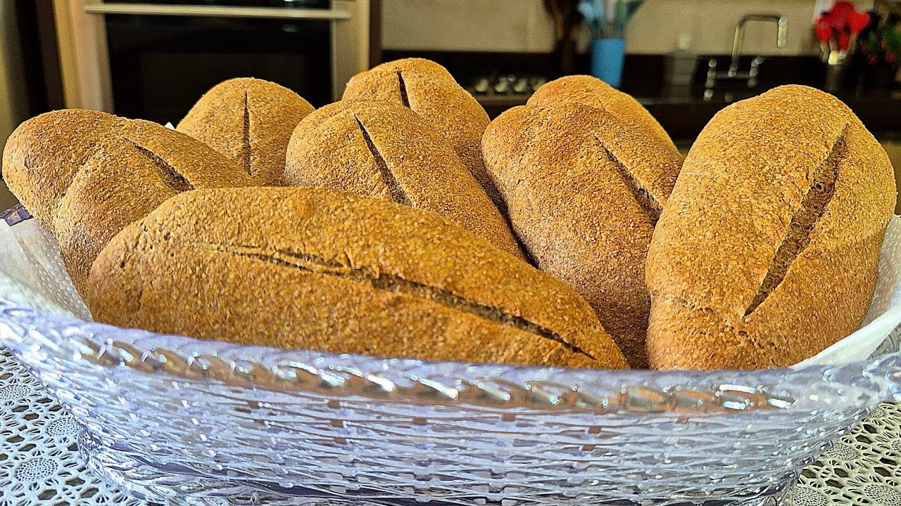 Como Fazer Pão Francês Integral Caseiro Mais Saudável e Macio 