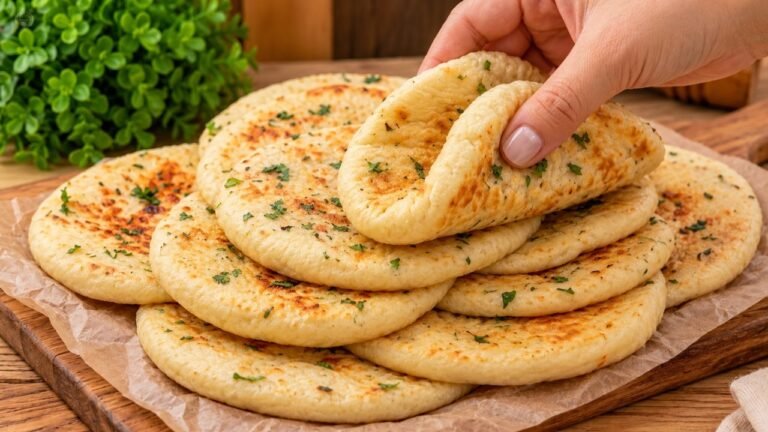 Como Fazer Pão Turco na Frigideira Sem Forno: Macio, Fácil e Sem Ovo