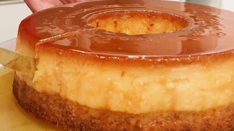 Como Fazer Pudim Caçarola Italiana Cremoso, Fácil e Rápido