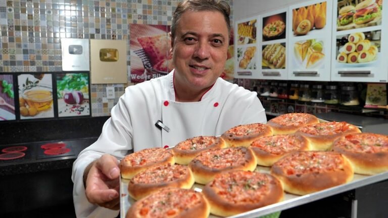 Como Fazer Salgado de Shopping Recheado com Calabresa e Muçarela