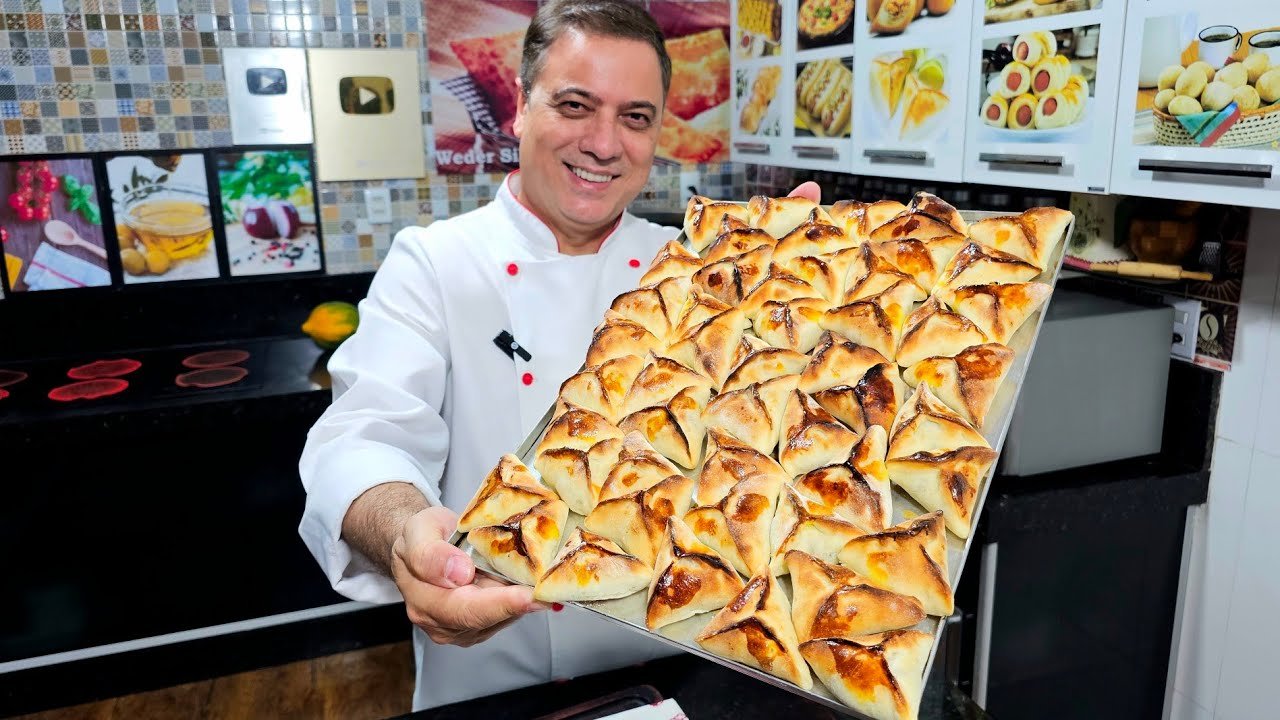 Como Fazer Salgados Assados Econômicos com Carne Moída e Massa Fofinha 