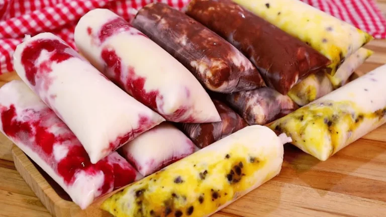 Geladinho Gourmet Cremoso: Receita-Base e 3 Sabores
