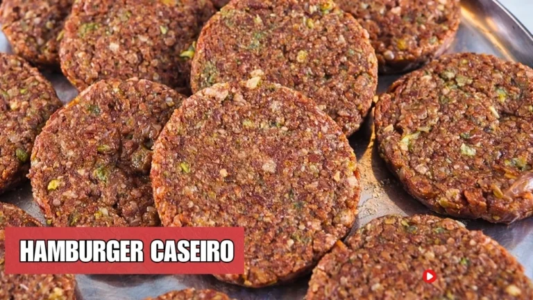 Hambúrguer Caseiro de Carne Suculento e Prático