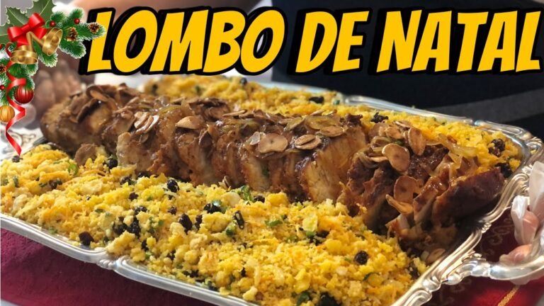 Lombo de Natal na Panela: Super Macio com Molho Caseiro e Alho Frito