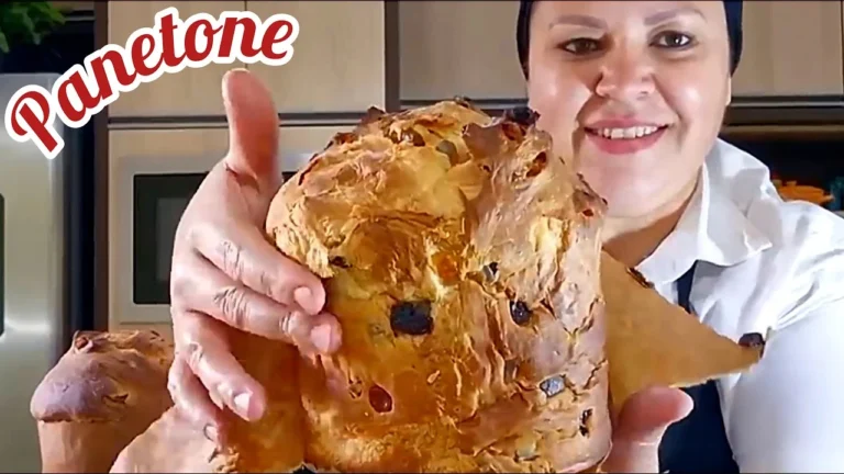 Panetone Caseiro Macio com Frutas Cristalizadas