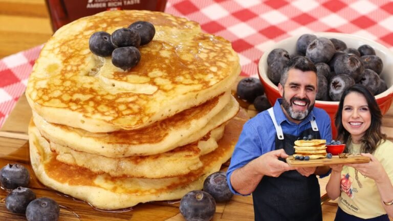Panqueca Americana Fofinha com Nutella: Receita Fácil e Perfeita