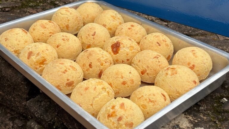 Pão de Queijo Mineiro com Polvilho Doce que Não Murcha