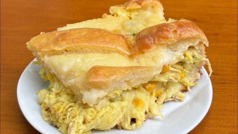 Torta de Frango de Liquidificador Cremosa e Fofinha: Receita Fácil para o Dia a Dia