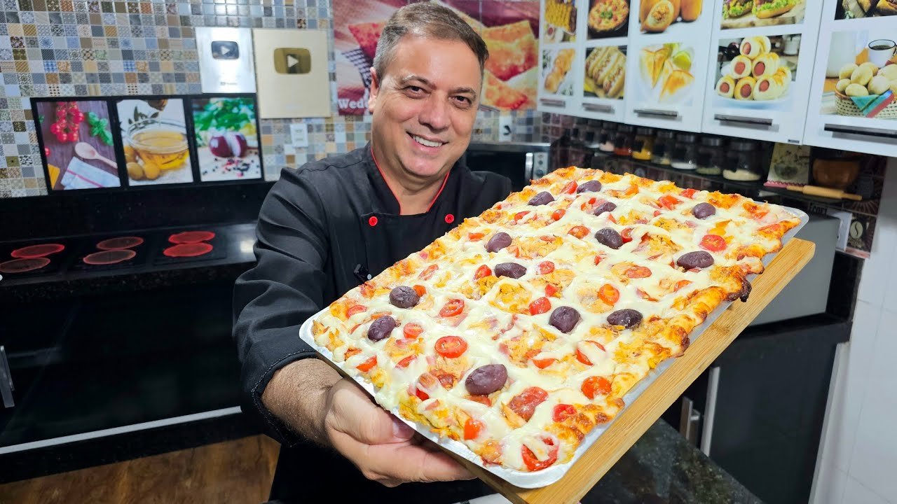 Torta de Portugal Fácil e Cremosa sem Liquidificador 